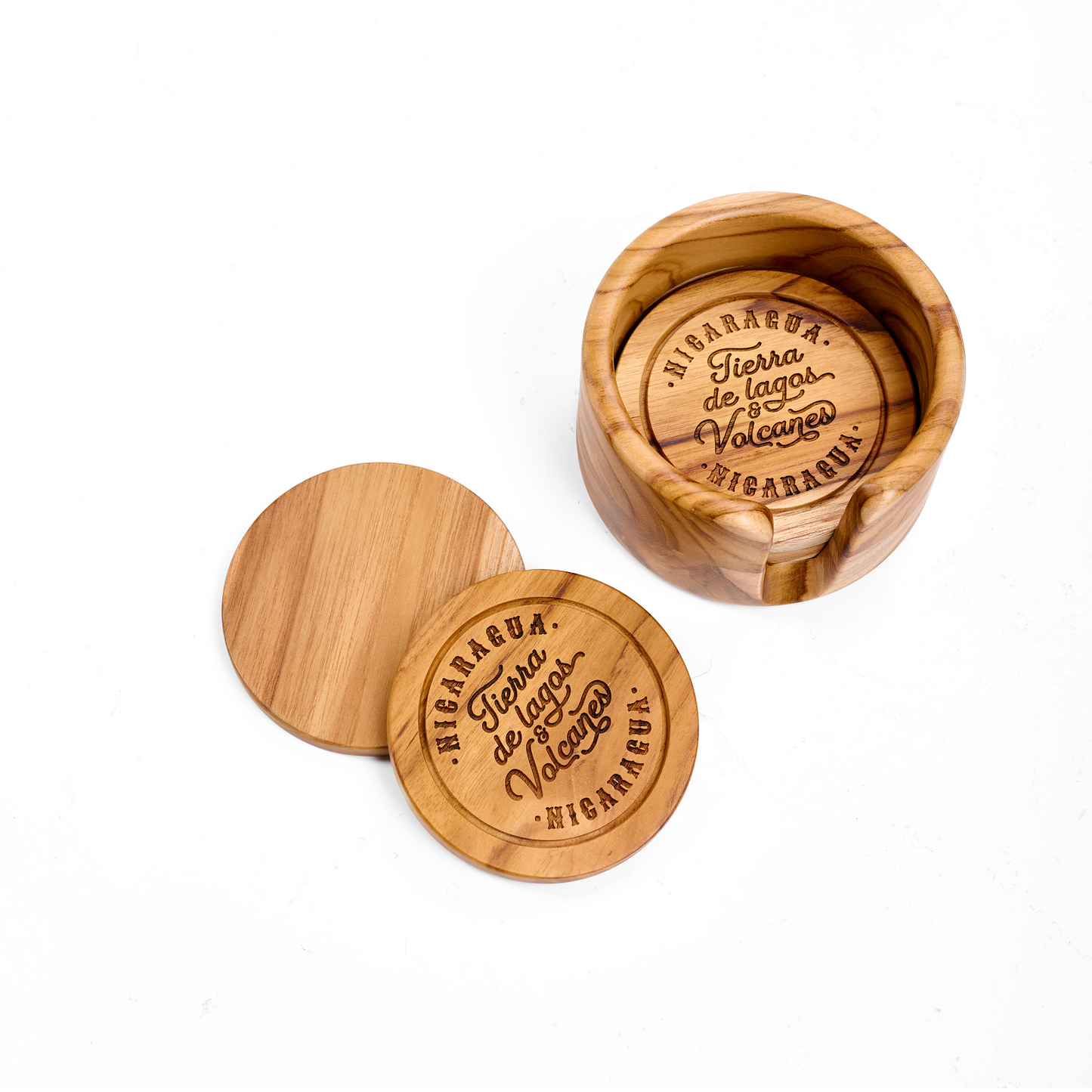 POSAVASOS CLASICO- SET DE 4 | AGUA HELADA